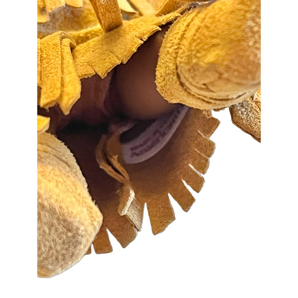 American Girl Kaya Doll Mini 6.5" Indian Leather Meet Outfit Moccasins Book Box - Picture 2 of 5